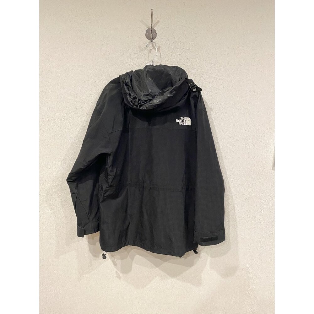 North Face Jacket Mens Large Black Gore Tex Waterproof Hooded Outdoor Rain Coat - Picture 5 of 5